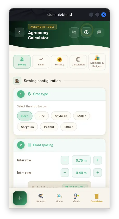Lots & Parcelles — NutriRation Pro
