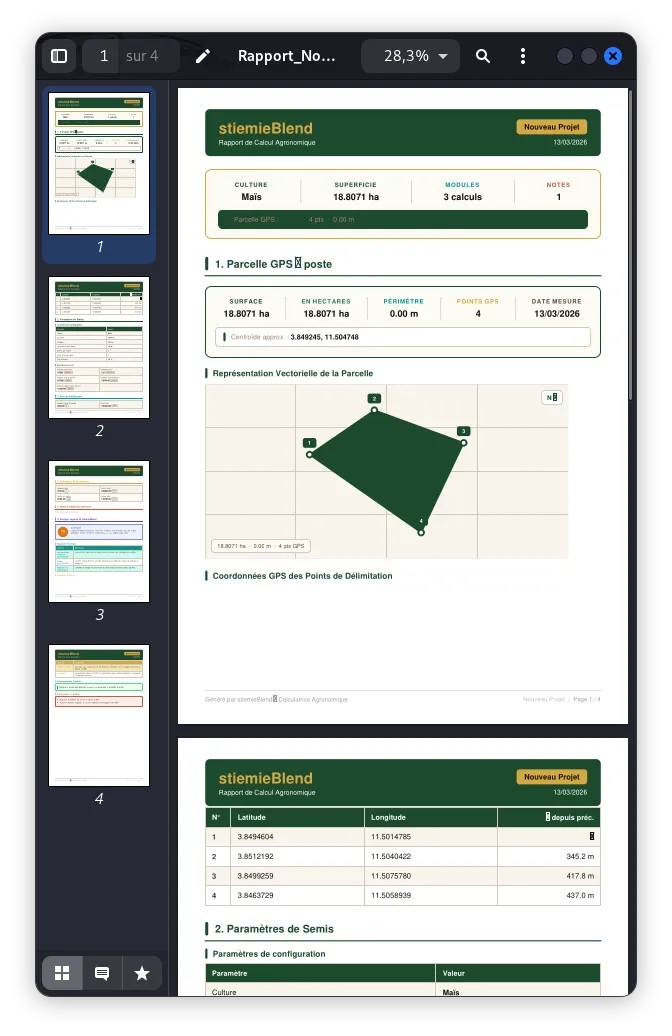 Évaluation